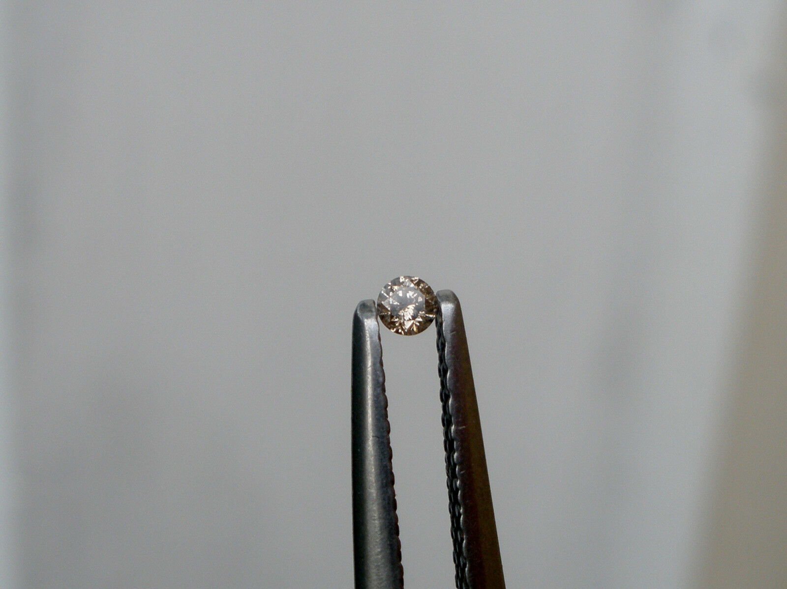 2mm Champagne Natural Diamond Loose Faceted Round