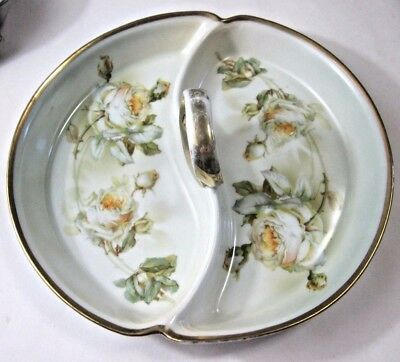 Erdmann Schlegelmilch Suhl Prussia 765 Porcelain China Serving Dish 1918 Antique